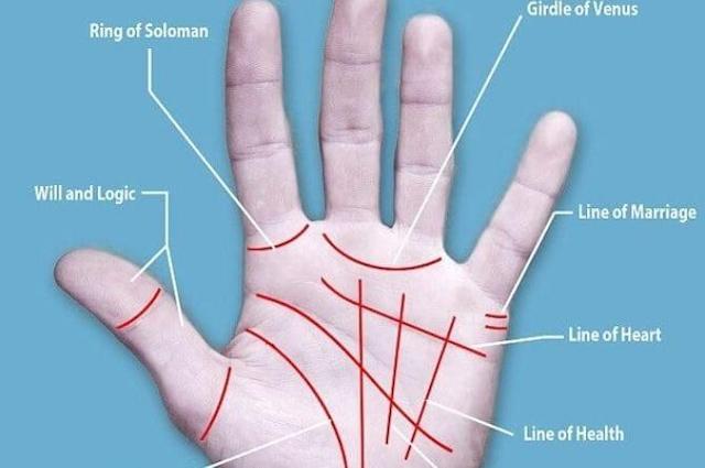 palmistry say about your health